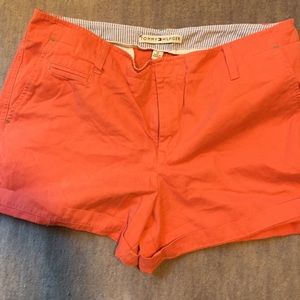 Orangish colored size 14 Tommy Hilfiger shorts